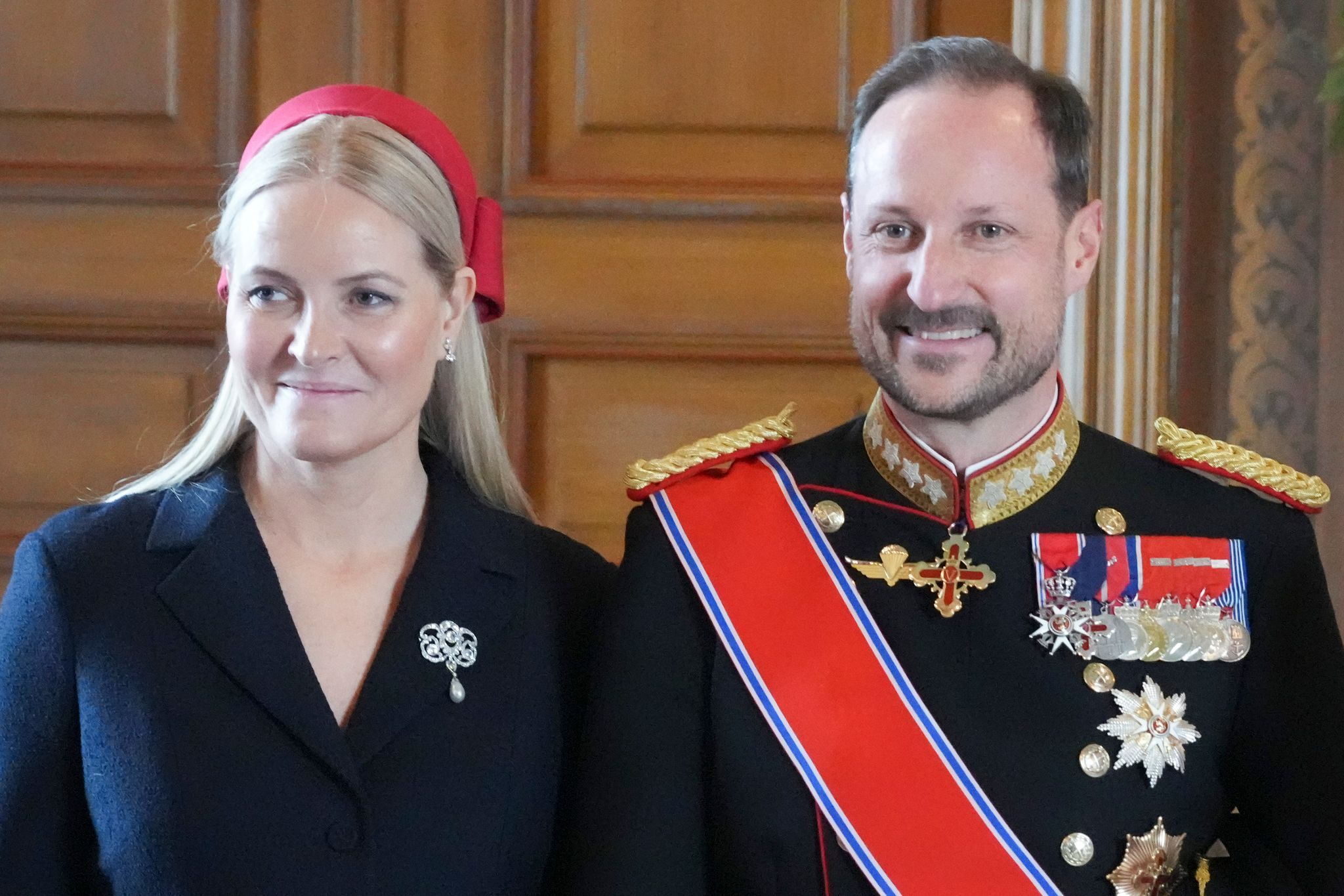Das norwegische Kronprinzenpaar Mette-Marit und Haakon.