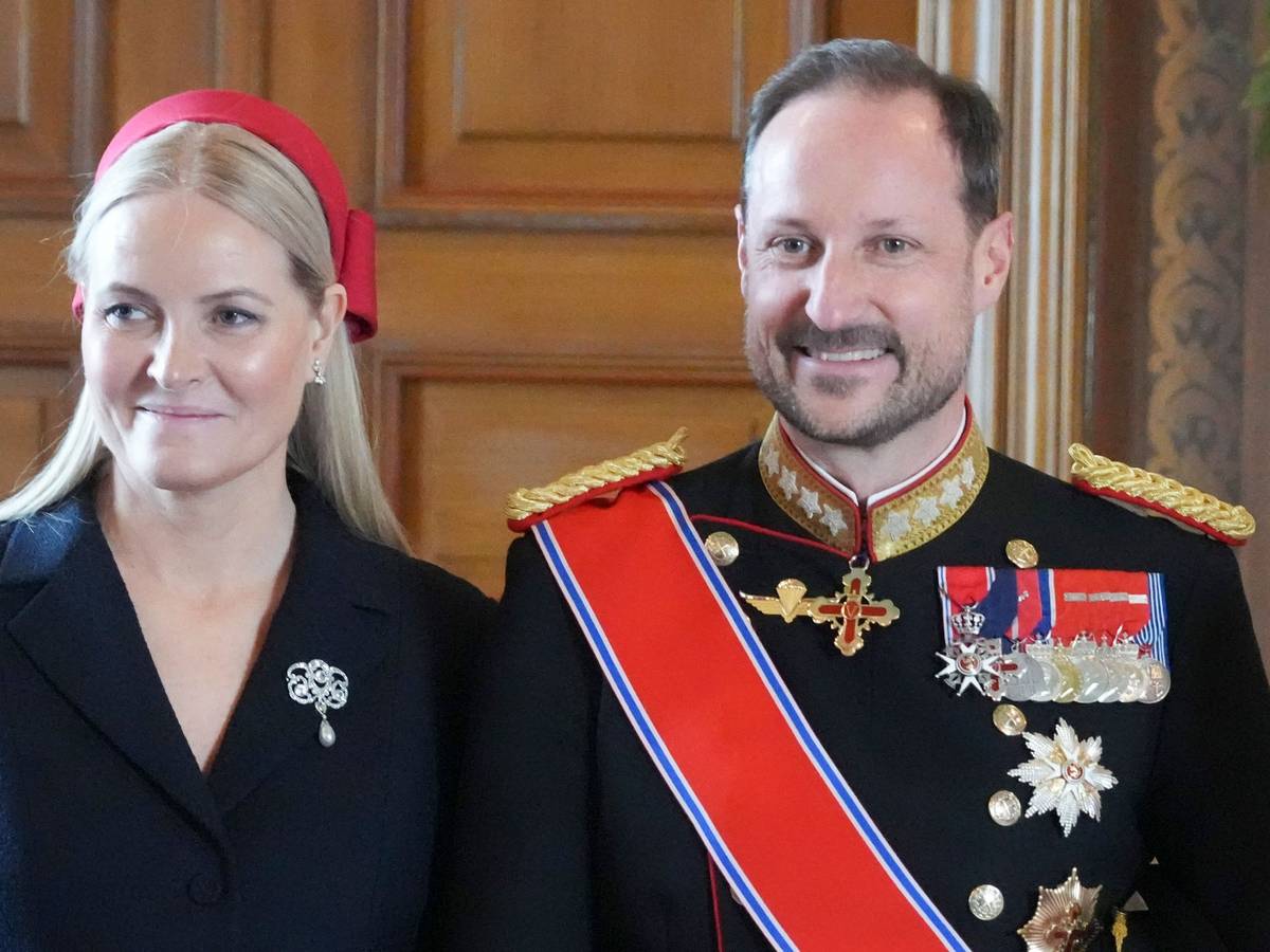 Das norwegische Kronprinzenpaar Mette-Marit und Haakon.