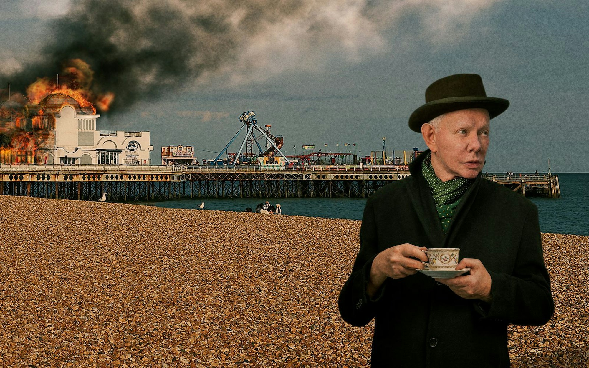 Das Artwork zu Joe Jacksons Album „Hope And Fury“ ist ebenso interessant wie die Musik. (Bild: Frank Veronsk)