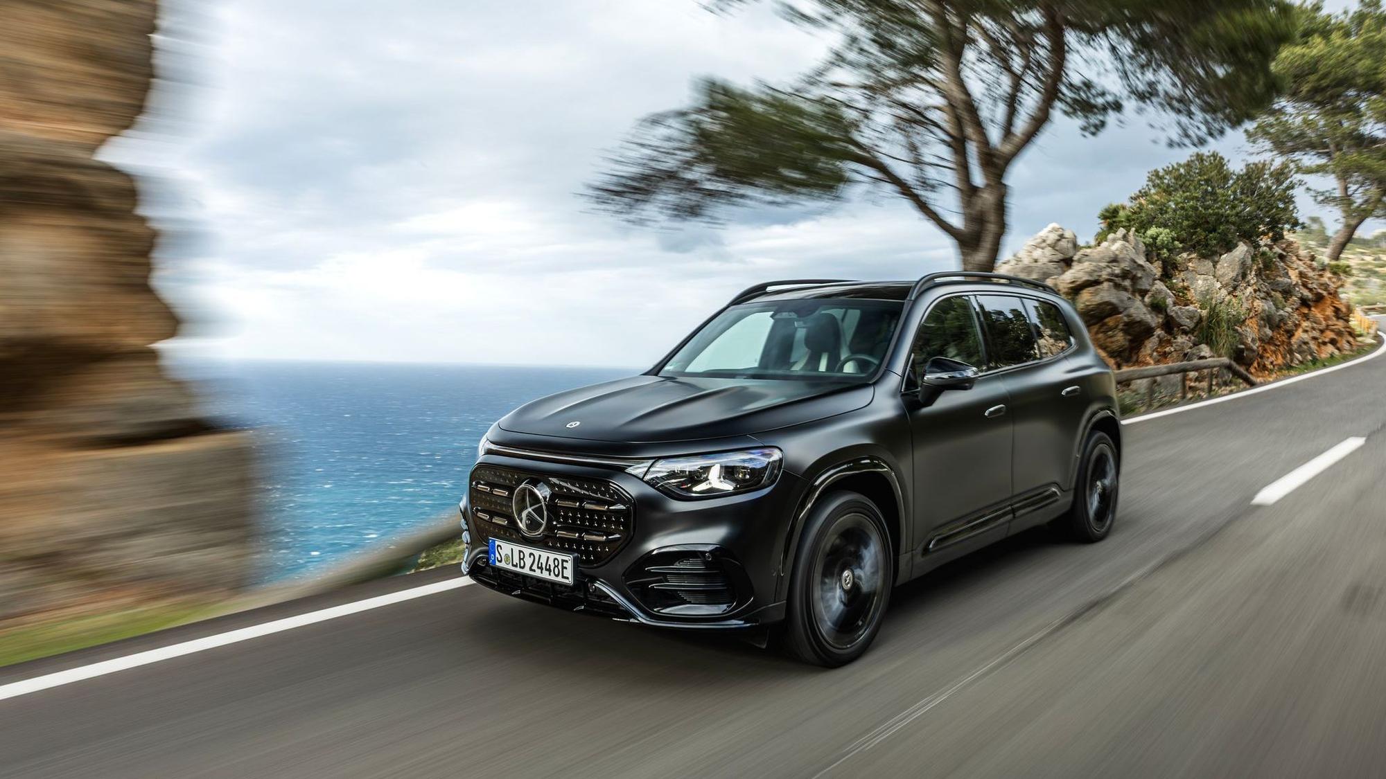 Testfahrt des neuen Mercedes GLB