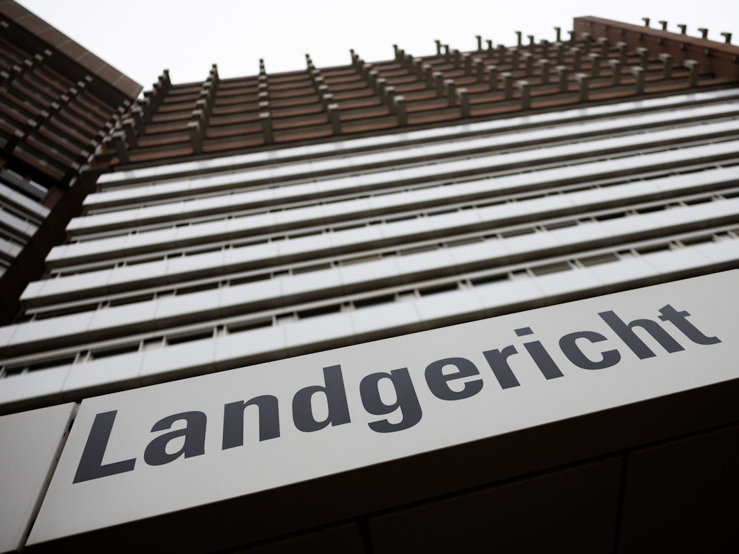 Blick auf das Landgericht Köln.