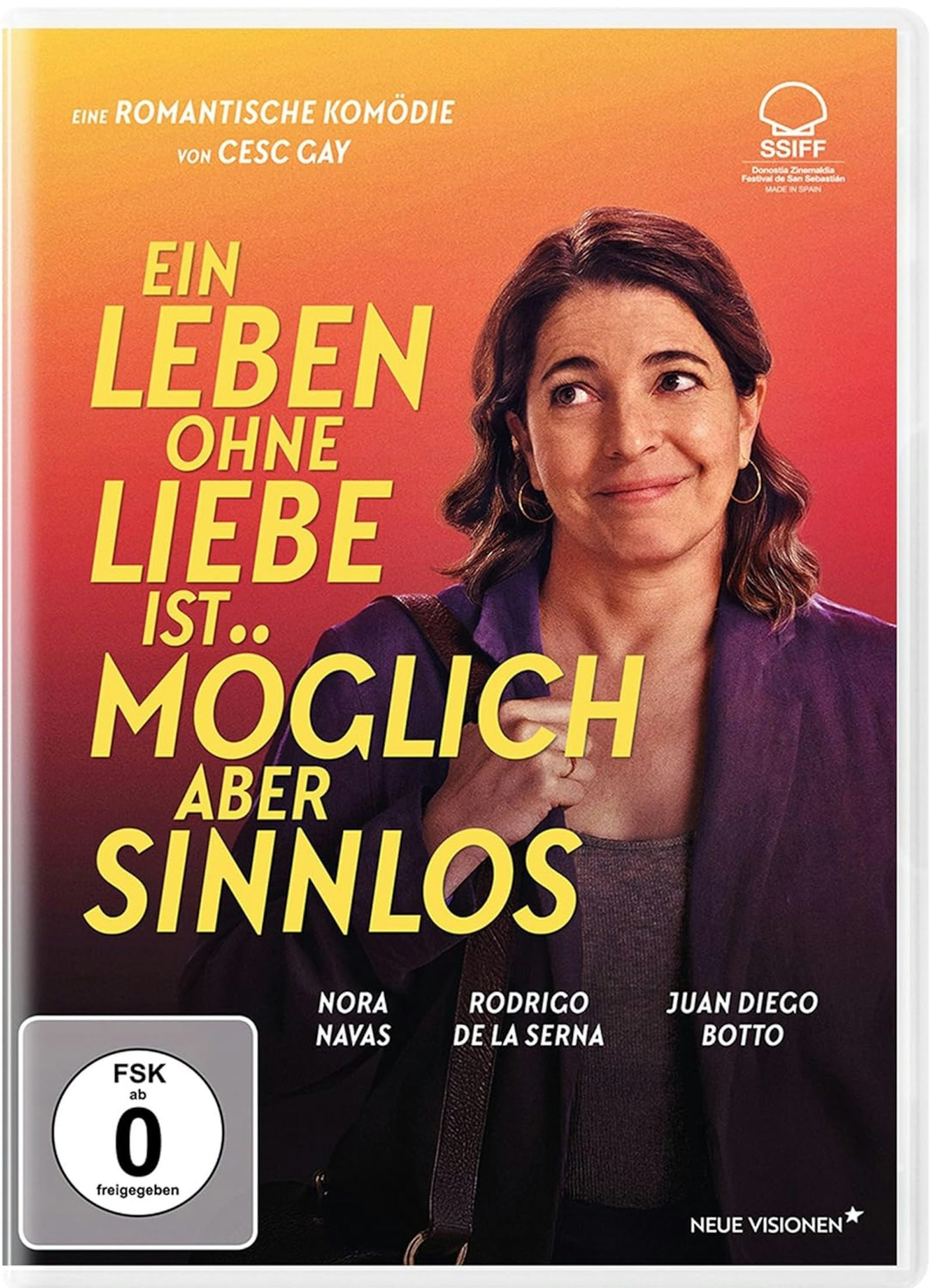 „Ein Leben ohne Liebe ist möglich, aber sinnlos“ ist eine spanische Komödie, die 2026 mit einem Gaudí Preis ausgezeichnet wurde. (Bild: Neue Visionen Filmverleih)