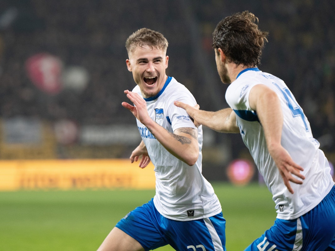 Torjubel bei Hertha BSC.