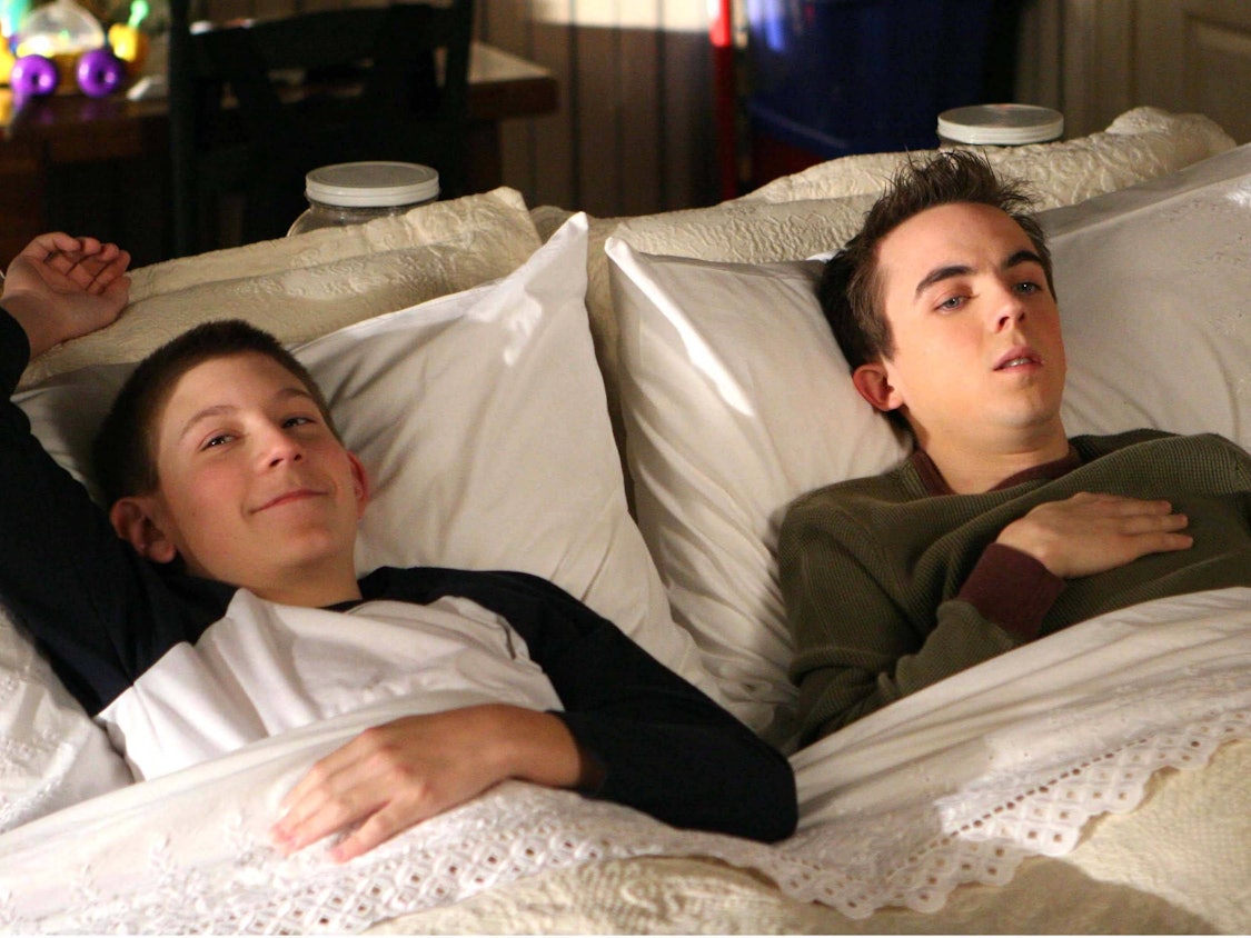 Erik Per Sullivan (links) und Frankie Muniz in „Malcolm mittendrin“ (2006).