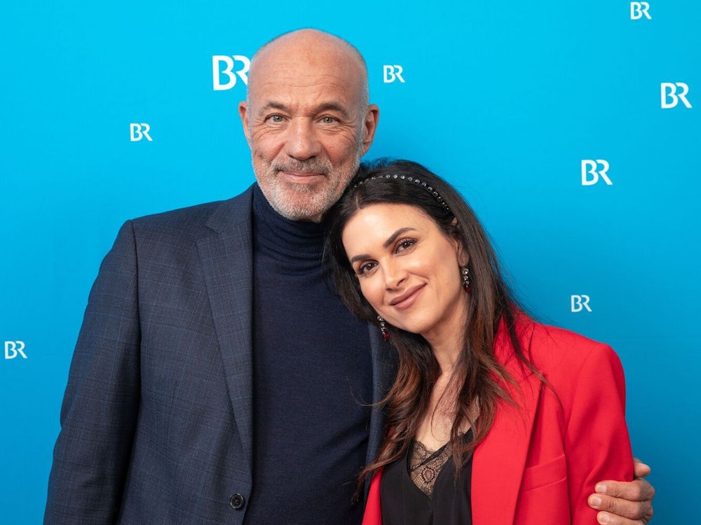 Zwei Schauspieler-Generationen: Heiner Lauterbach und seine Tochter Maya. Sie ist eine von mehreren deutschen TV-Stars, die es ihren Eltern gleichtun. (Bild: BR / Max Hofstetter)