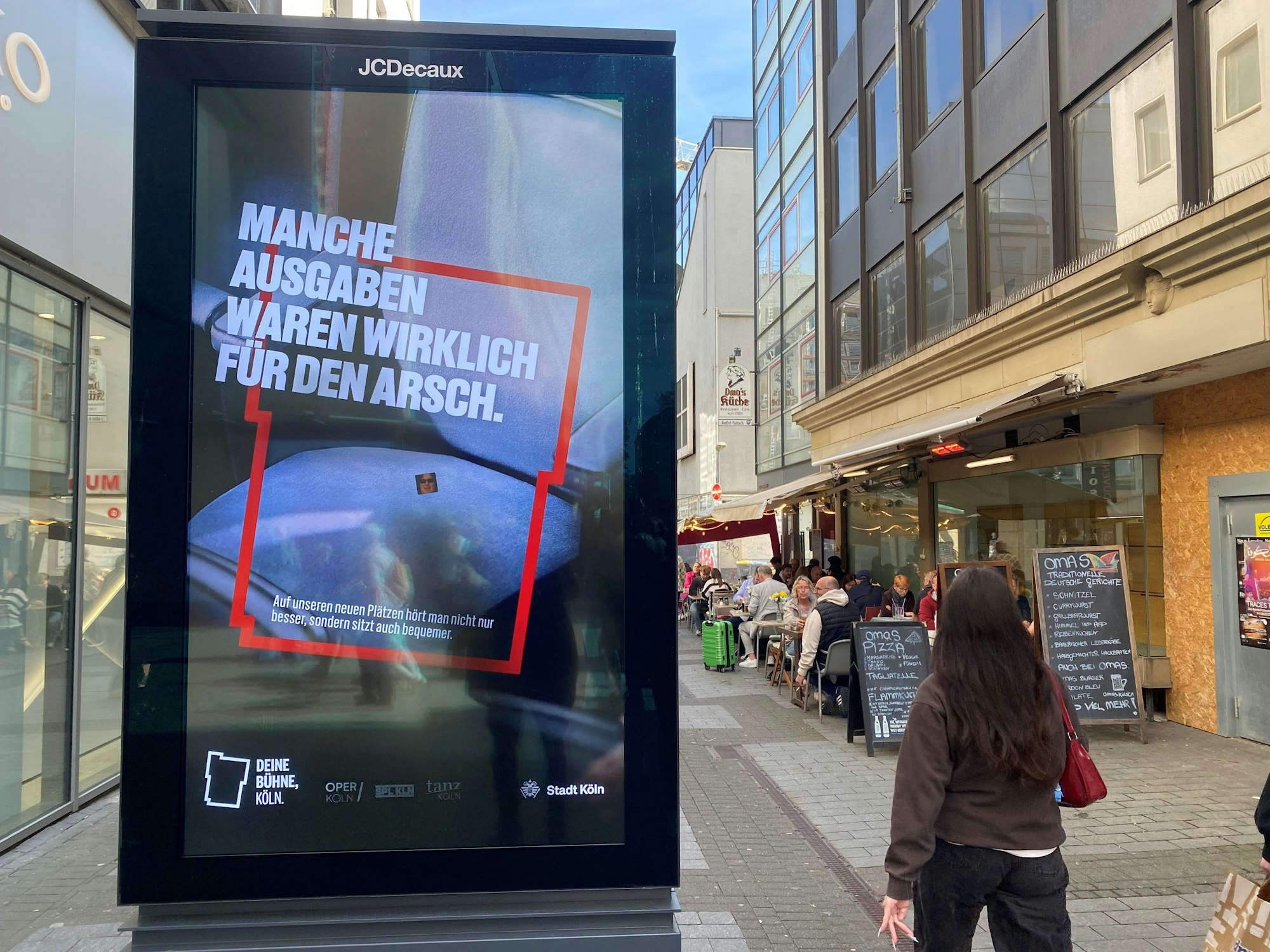 PR-Plakat für die Kölner Oper