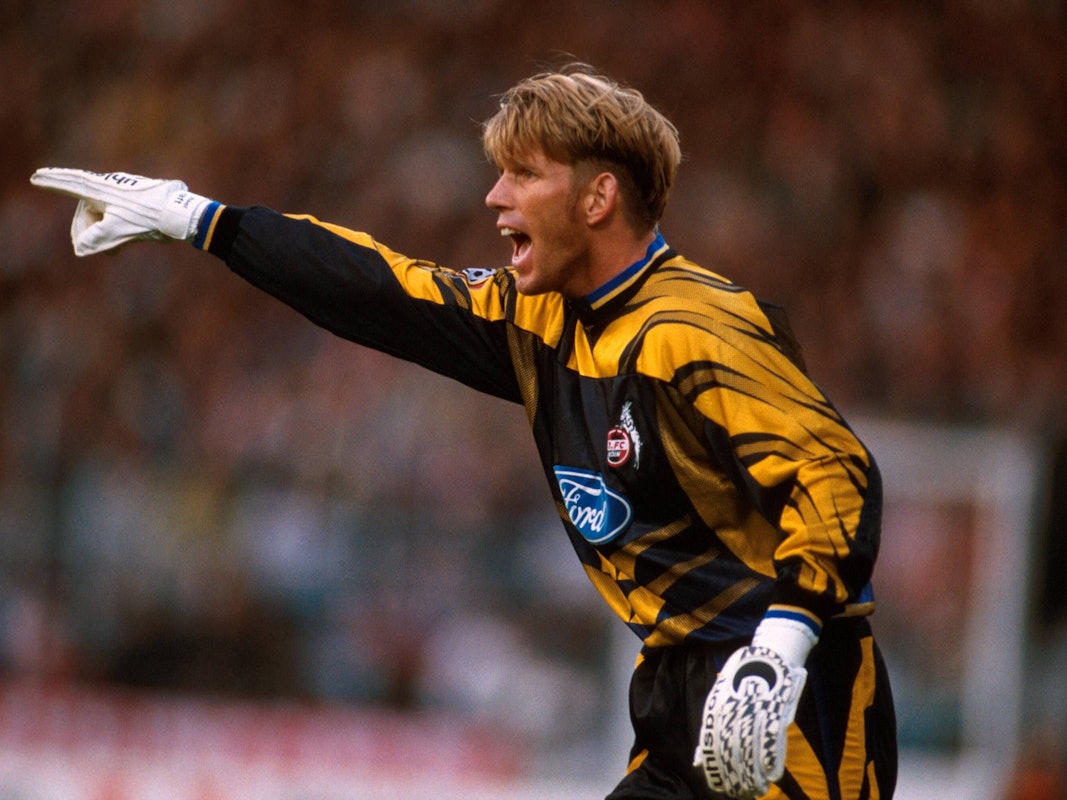 Michael Kraft als FCC-Torwart.