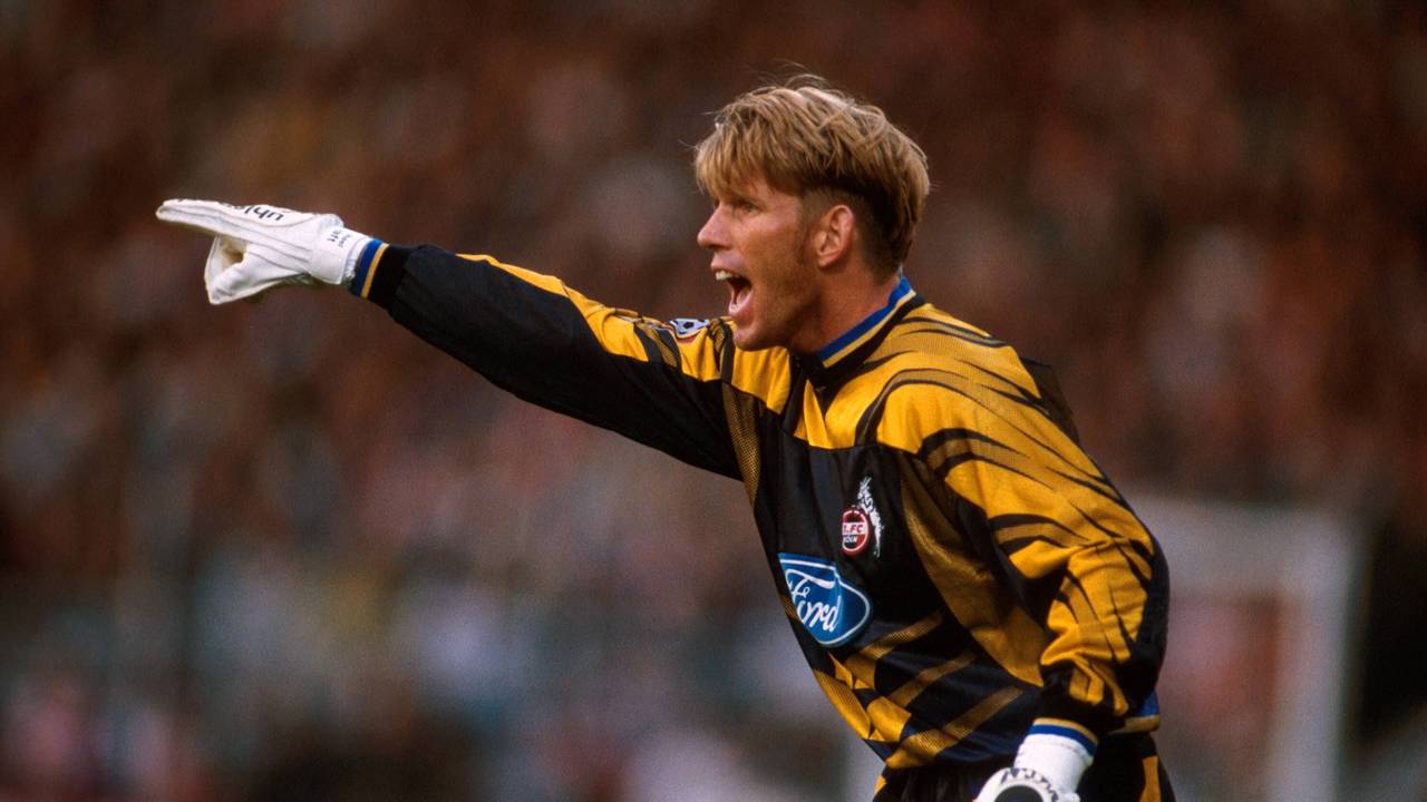 Michael Kraft als FCC-Torwart.