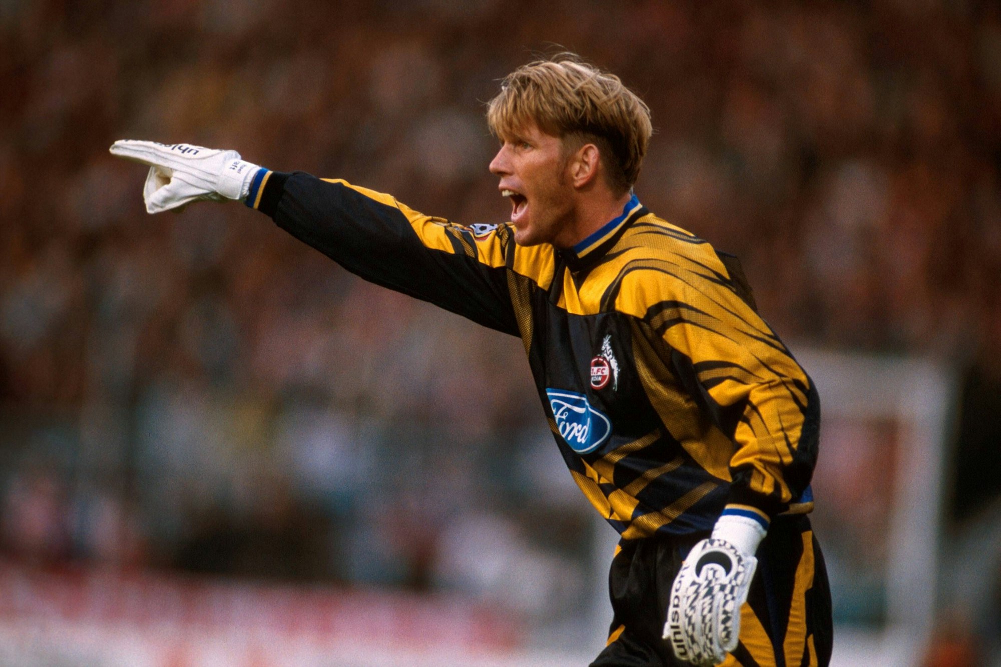 Michael Kraft als FCC-Torwart.