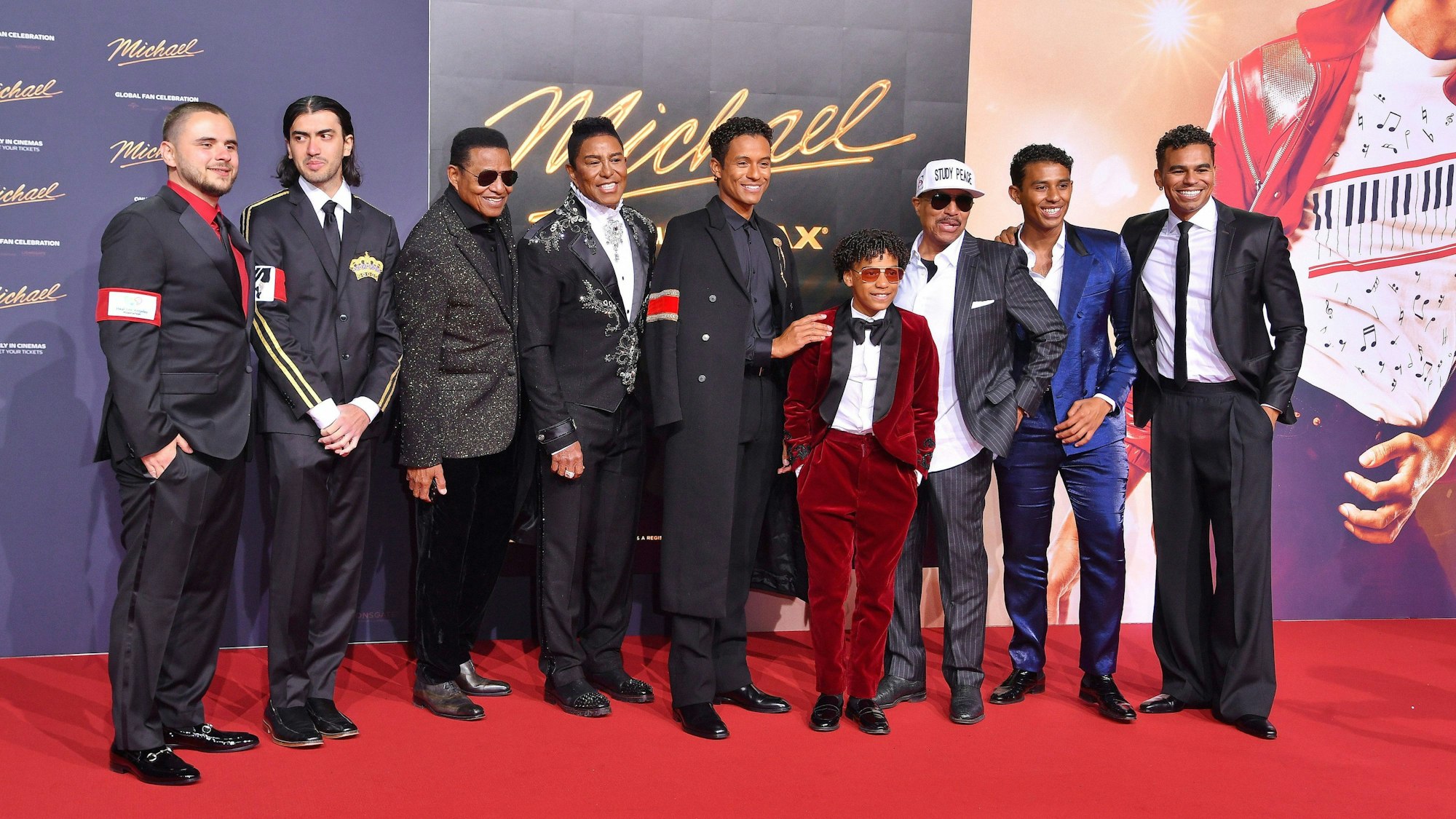 Bigi Jackson, Prince Jackson, Jackie Jackson, Jermaine Jackson, Marlon Jackson und Gäste.