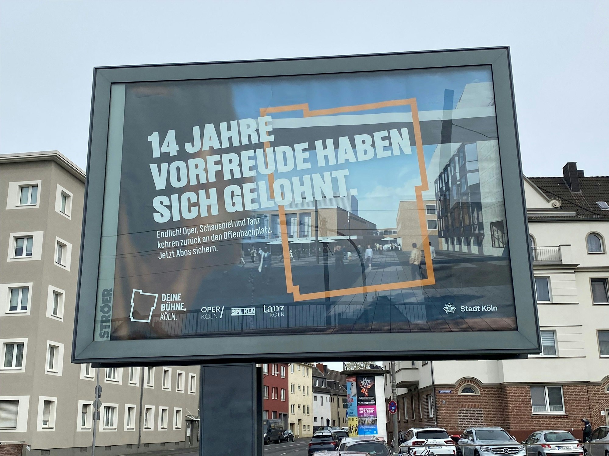 PR-Plakat für die Kölner Bühnen