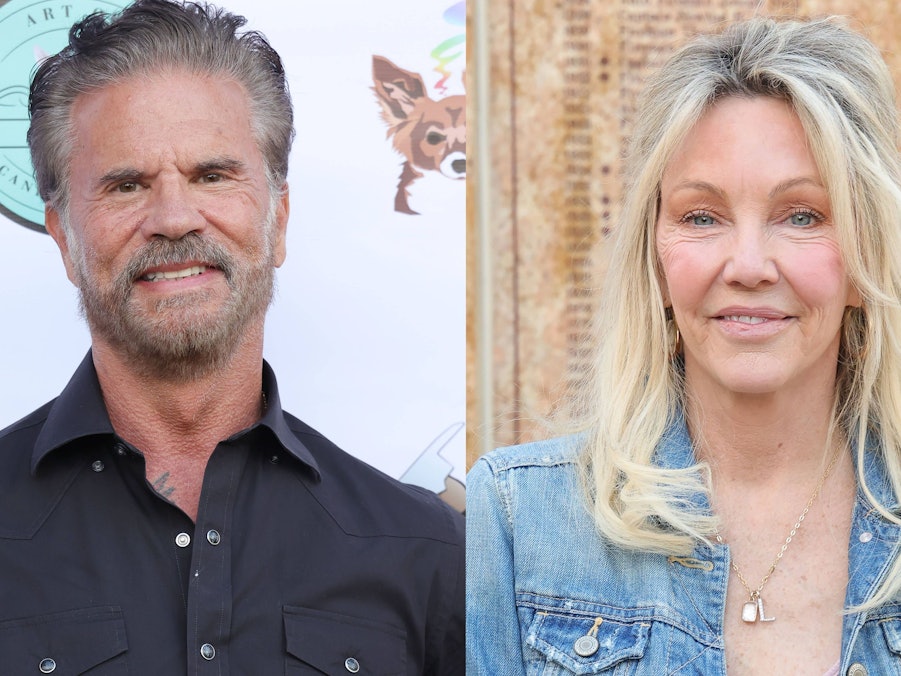 Bildcollage Lorenzo Lamas und Heather Locklear