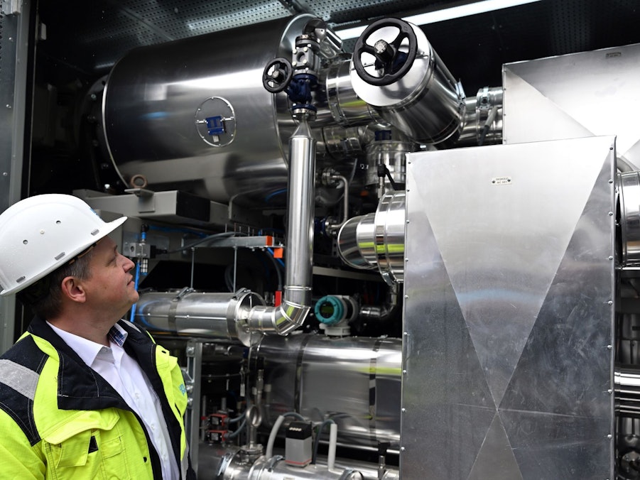 Inbetriebnahme einer Hochtemperatur-Wärmepumpe