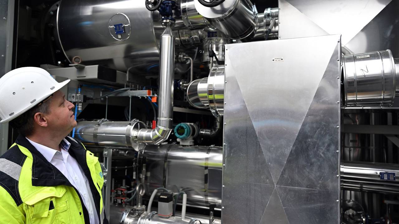 Inbetriebnahme einer Hochtemperatur-Wärmepumpe