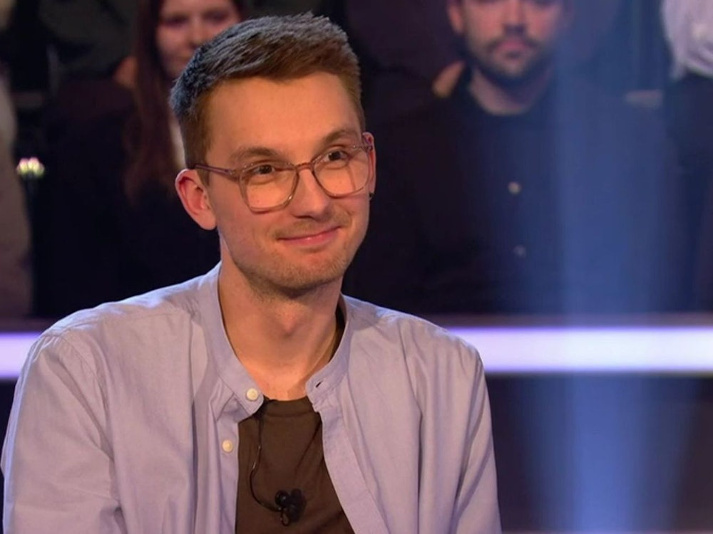 Tom Wollnik kam bei „Wer wird Millinär?“ bis zur Millionenfrage. (Bild: RTL)