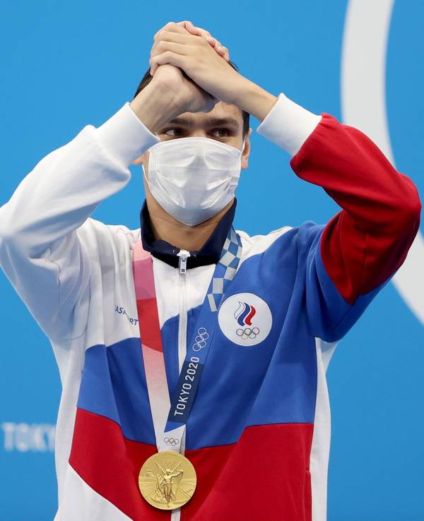 Der russische Schwimmer Jewgeni Rylow