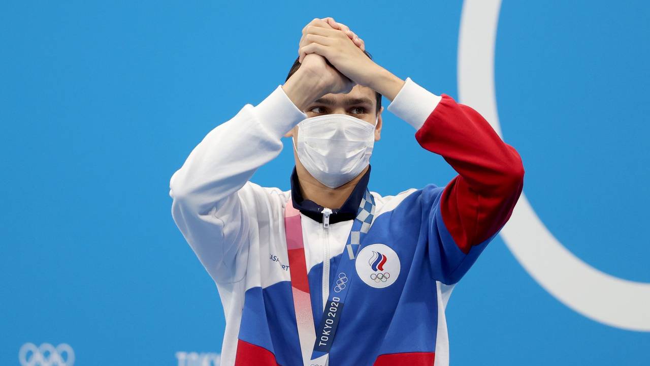 Der russische Schwimmer Jewgeni Rylow