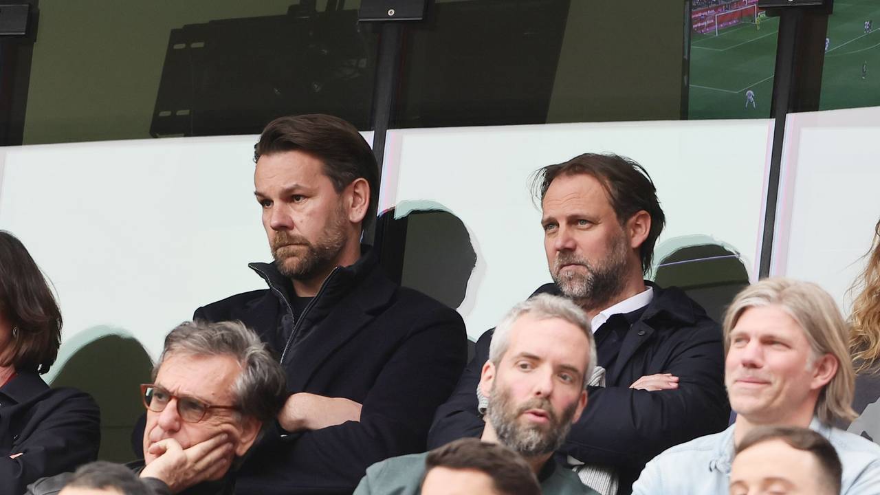Thomas Kessler und Tim Steidten beim Spiel gegen Werder Bremen.
