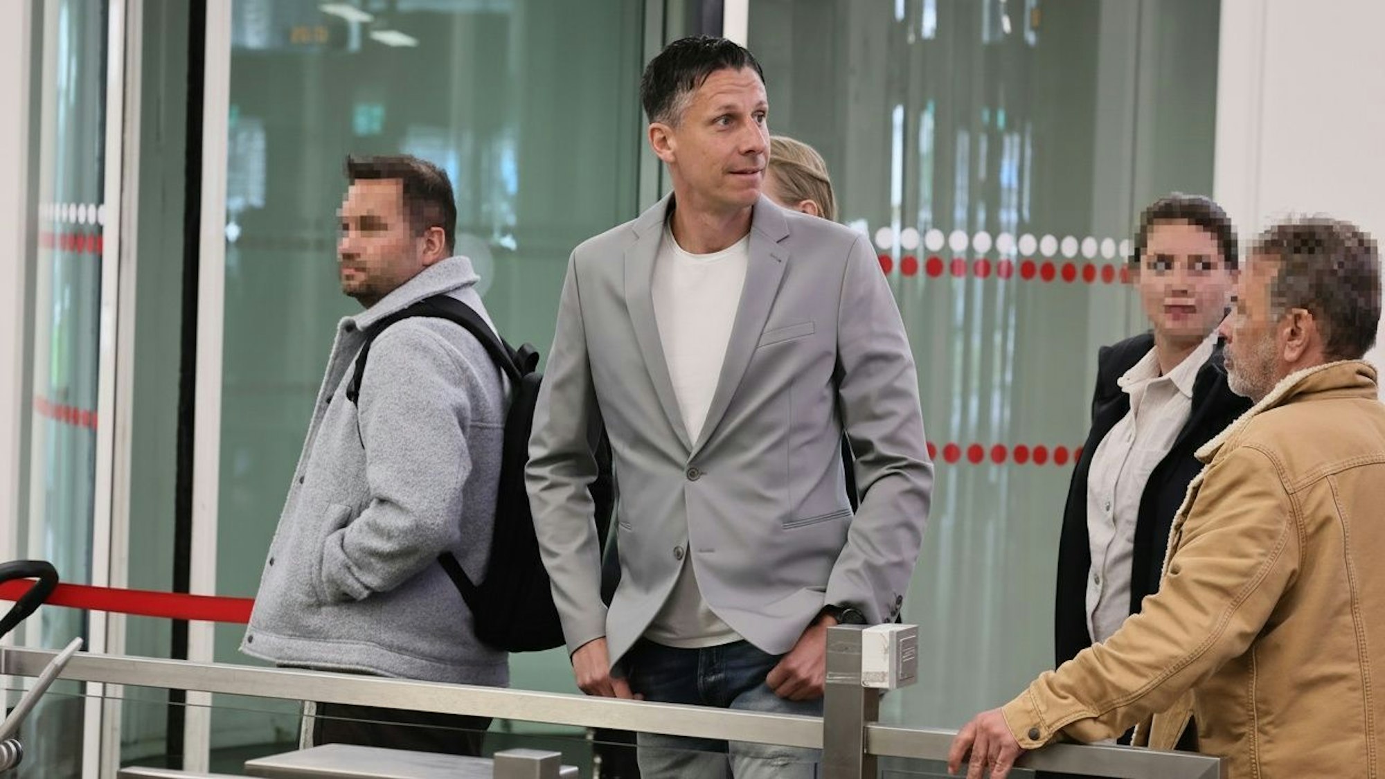 Christian Keller im Gerichtsgebäude.