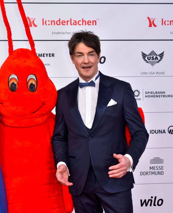 Lisa Loch, Matthias Knop und Maskottchen