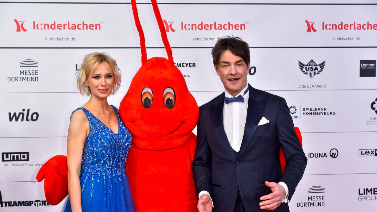 Lisa Loch, Matthias Knop und Maskottchen