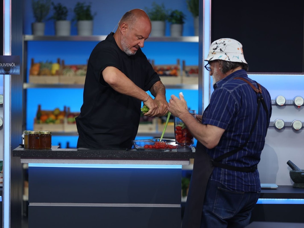 Andreas Hoppe muss Team Rosin als Erster verlassen. (Bild: Joyn/ Benedikt Müller)