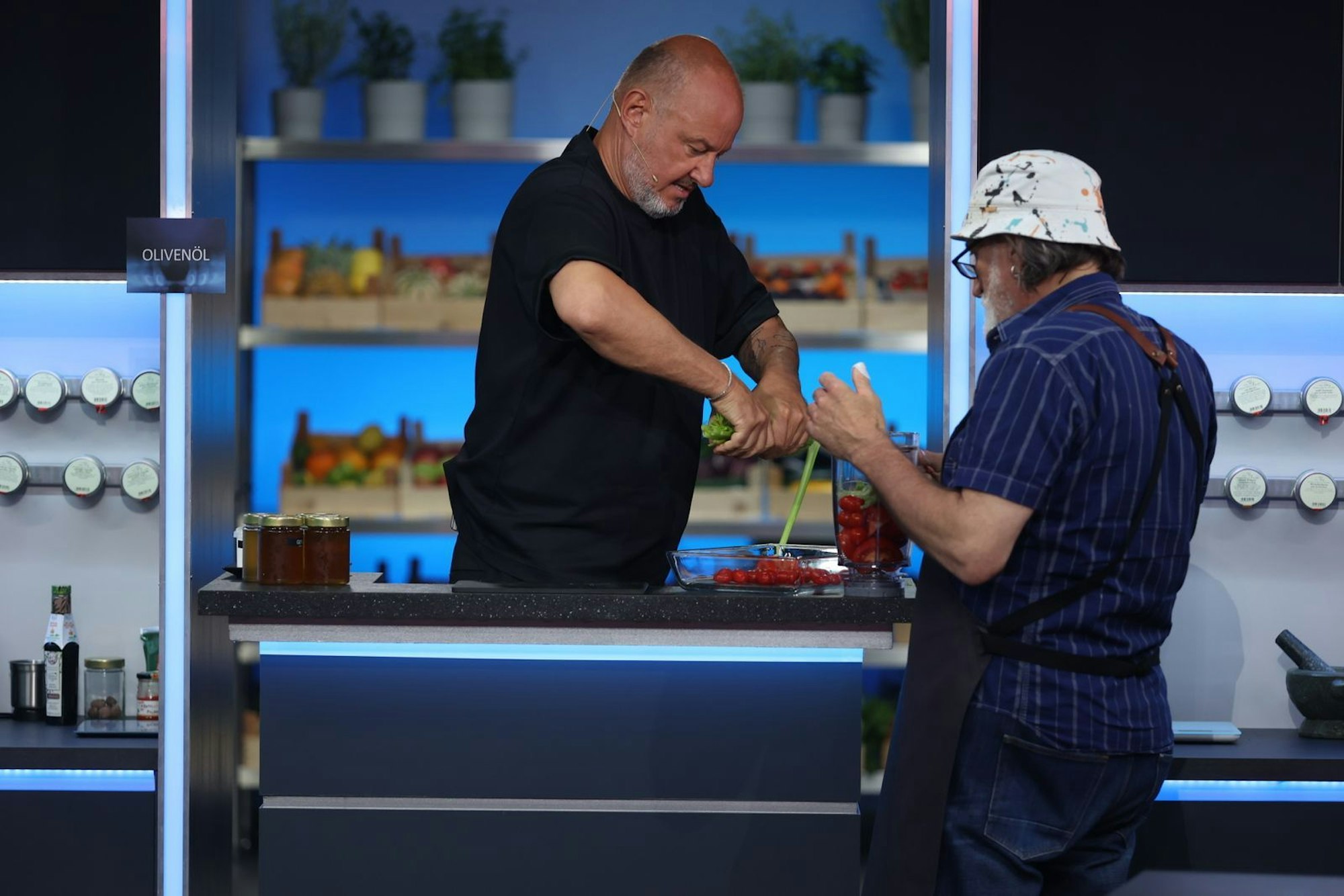 Andreas Hoppe muss Team Rosin als Erster verlassen. (Bild: Joyn/ Benedikt Müller)