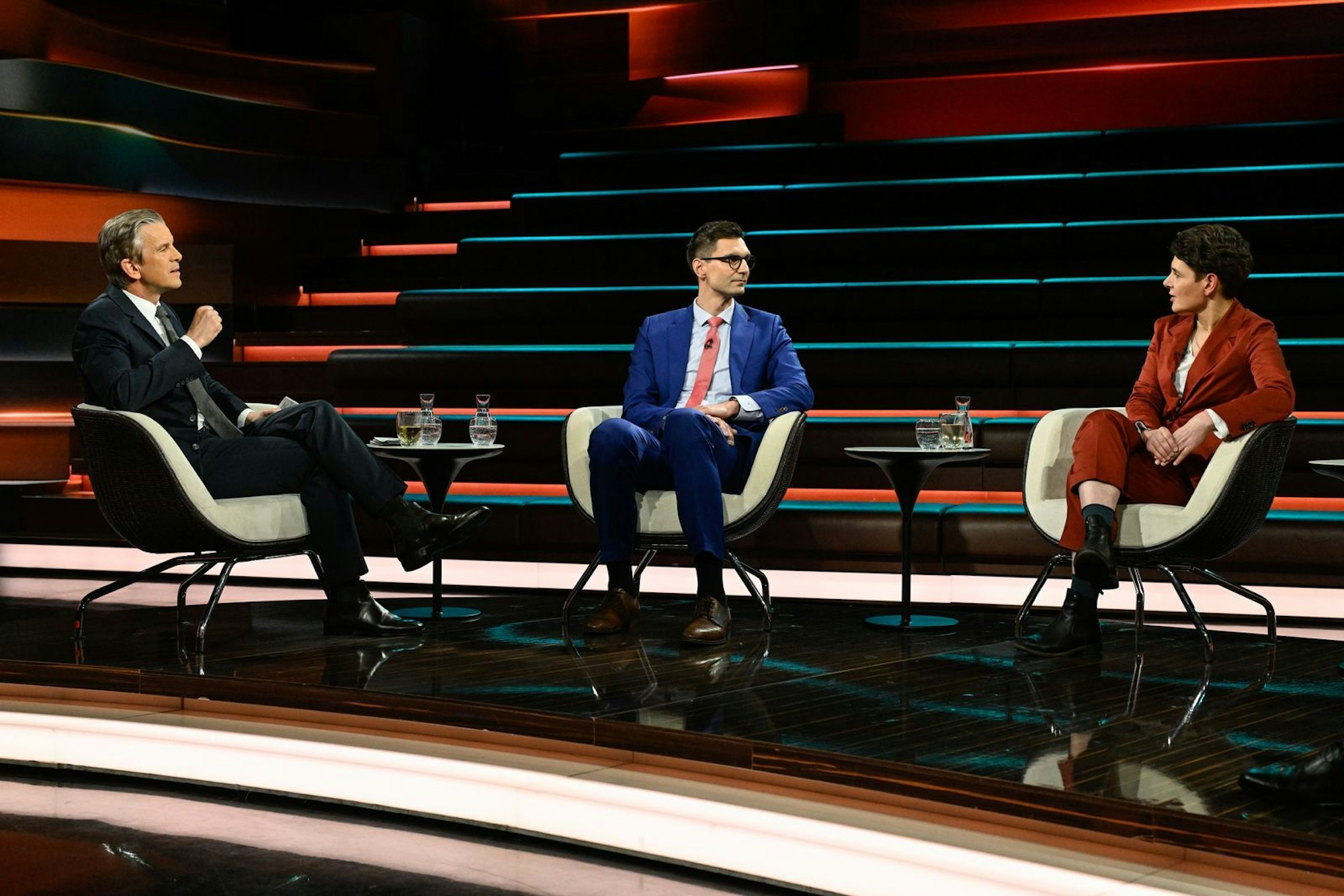 Journalistin Anna Lehmann sprach am Dienstagabend bei „Markus Lanz“ von einer „feinsten Ampelkrise“. (Bild: ZDF/ Markus Hertrich)