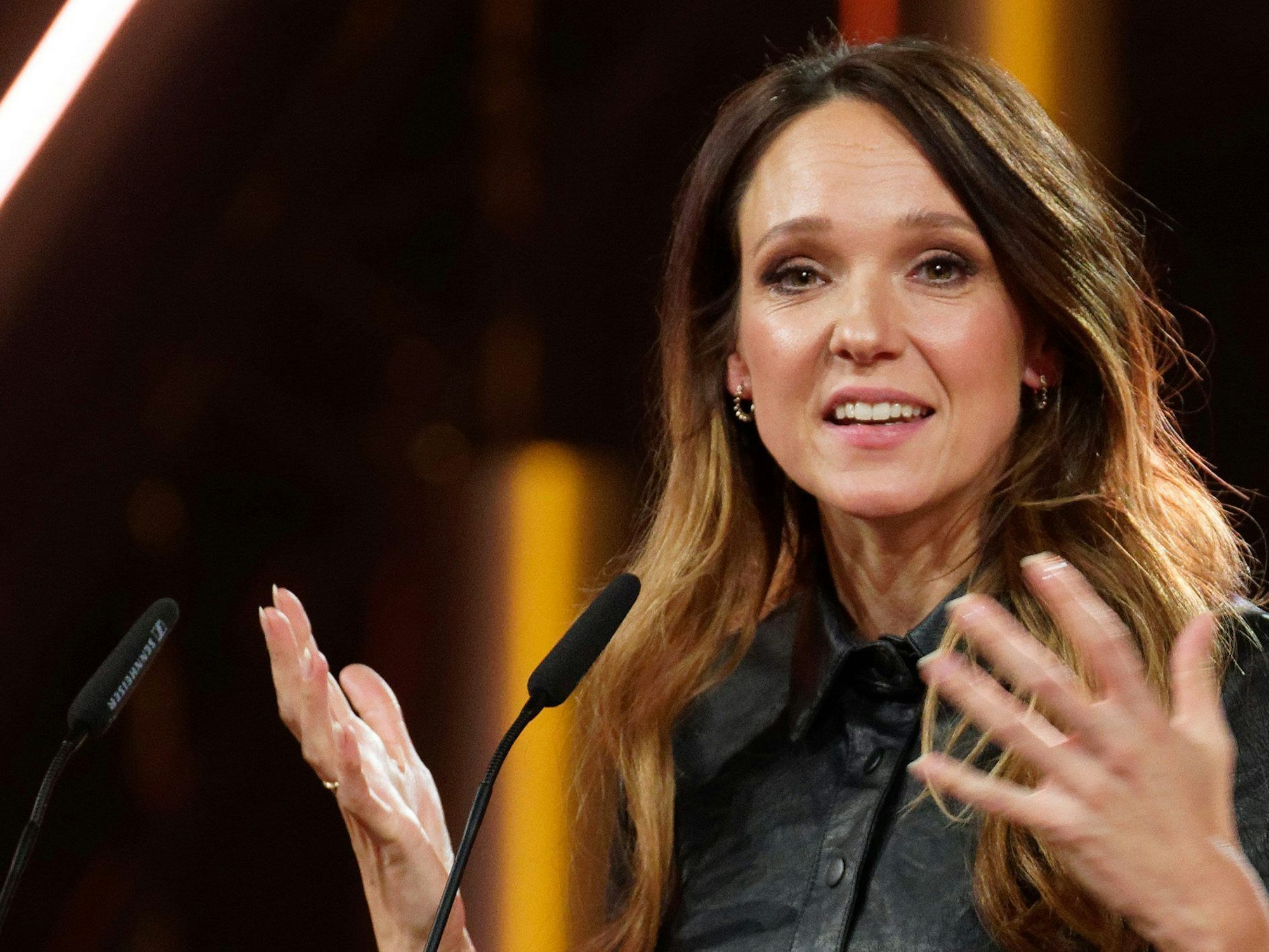 Die Komikerin Carolin Kebekus würde die Olympischen Spiele gerne in Köln sehen.