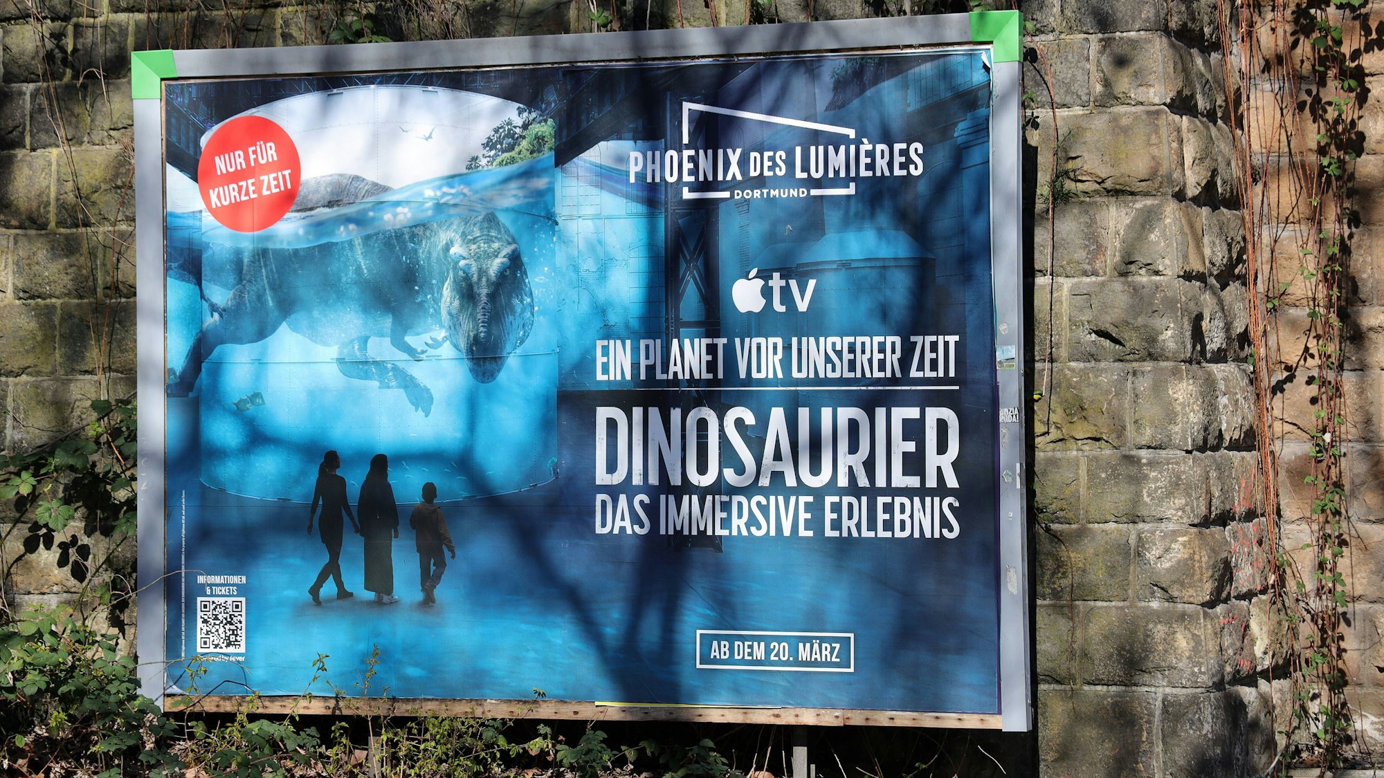 Ausstellungsplakat "Ein Planet vor unserer Zeit"