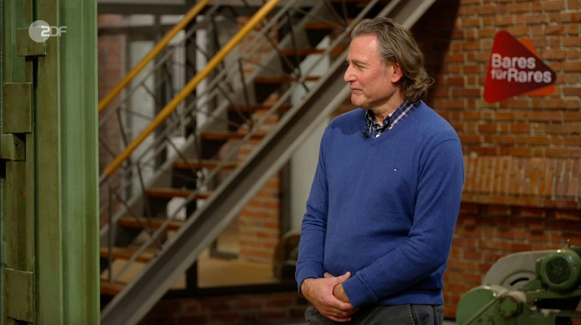 „Das ist ein guter und fairer Preis“, so der Verkäufer über das Gebot von Schmitz-Avila. (Bild: ZDF)