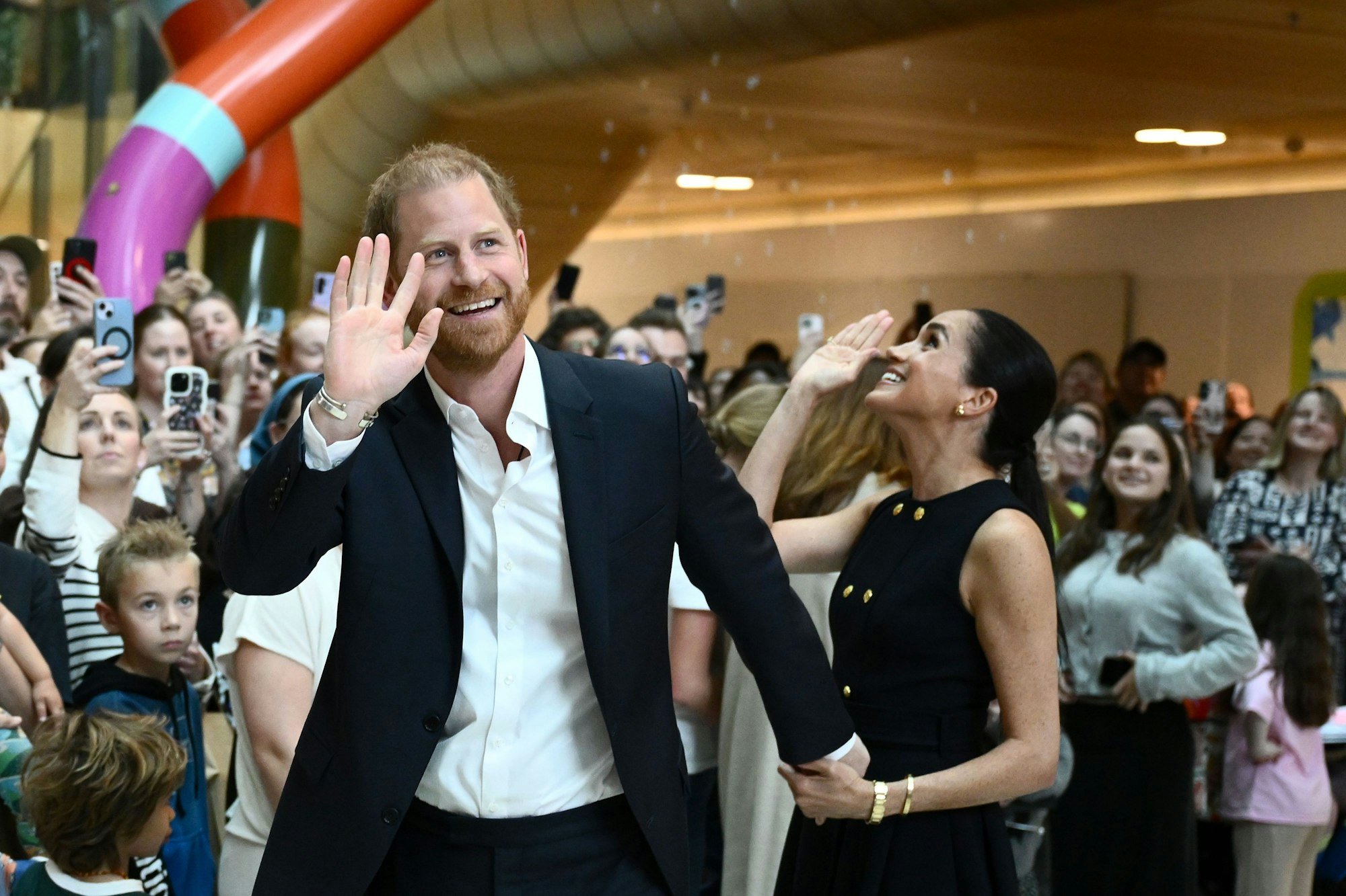 Prinz Harry und Herzogin Meghan besuchen Australien.