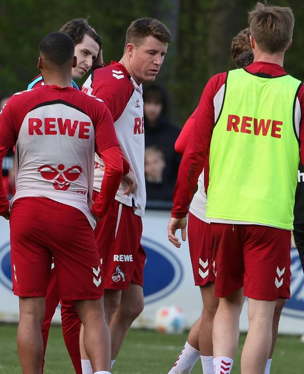 Die Profis des 1. FC Köln im Training.
