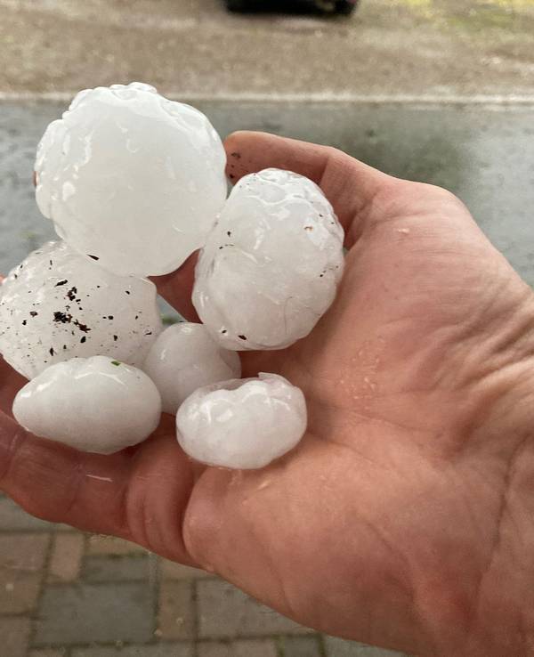 Gefährlicher Hagel