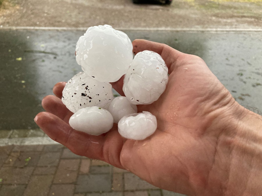 Gefährlicher Hagel