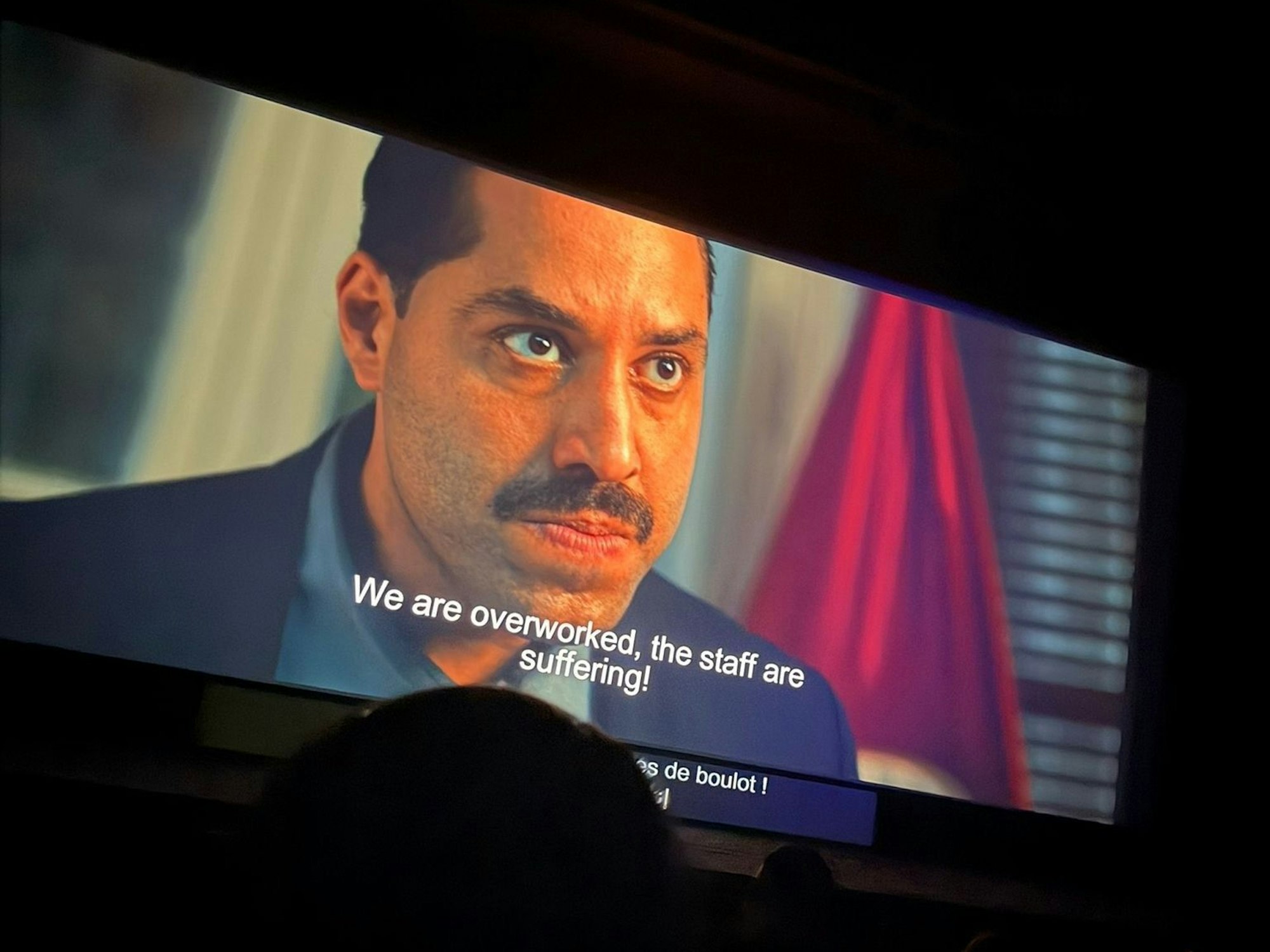 Filmszene mit Kais Setti aus dem Film „Sophia“