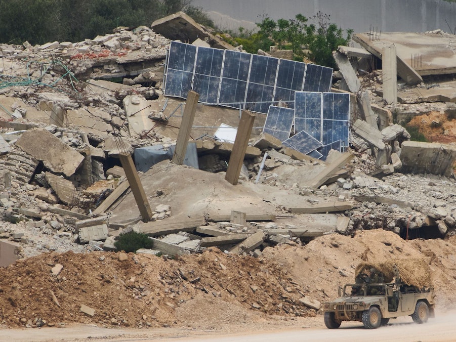 Nahostkonflikt - Grenze Israel-Libanon