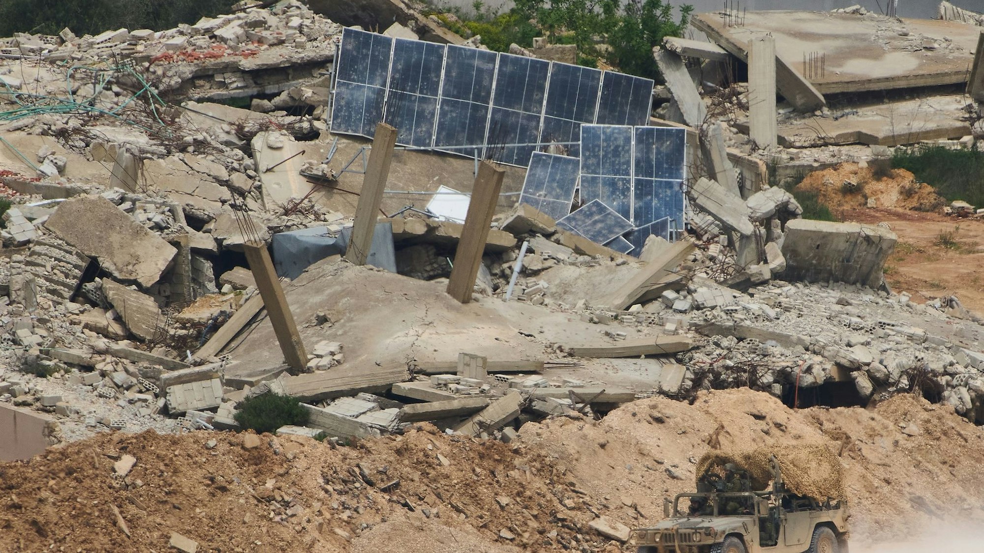 Nahostkonflikt - Grenze Israel-Libanon