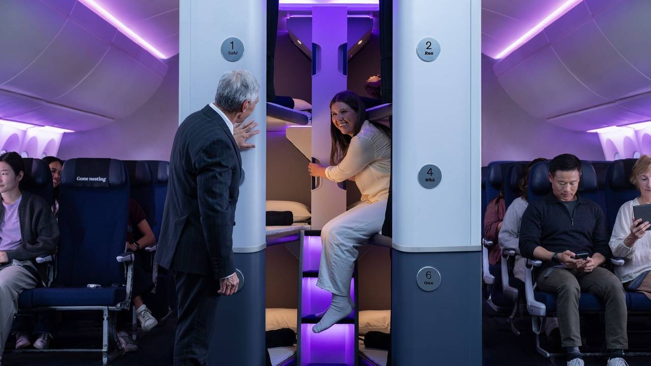 «Economy Skynest» von Air New Zealand