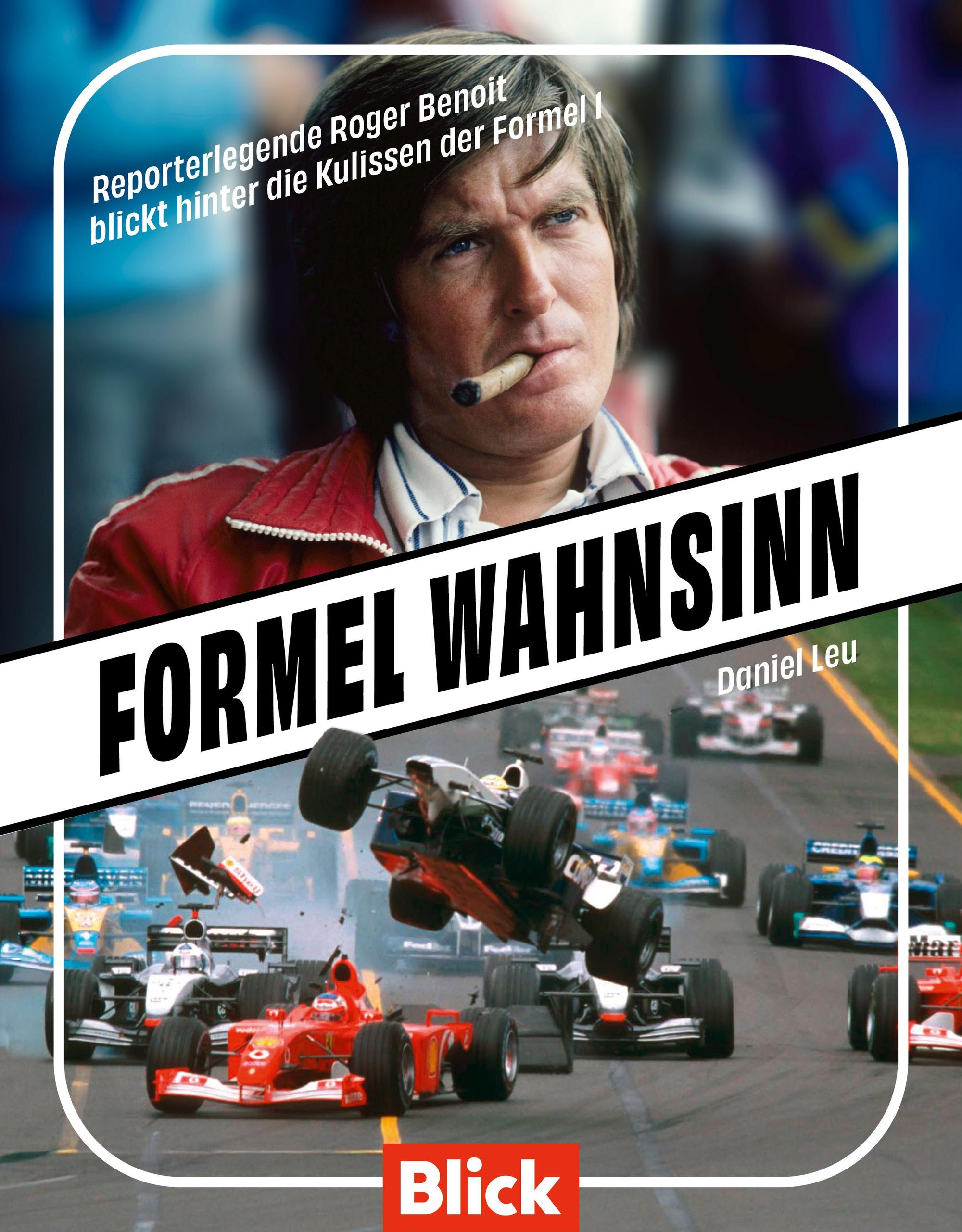 Buchcover mit Roger Benoit.