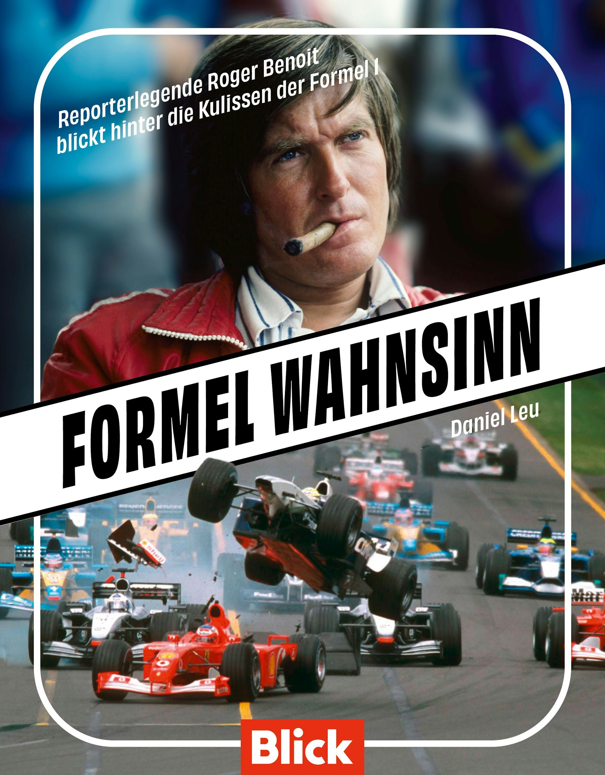 Buchcover mit Roger Benoit.