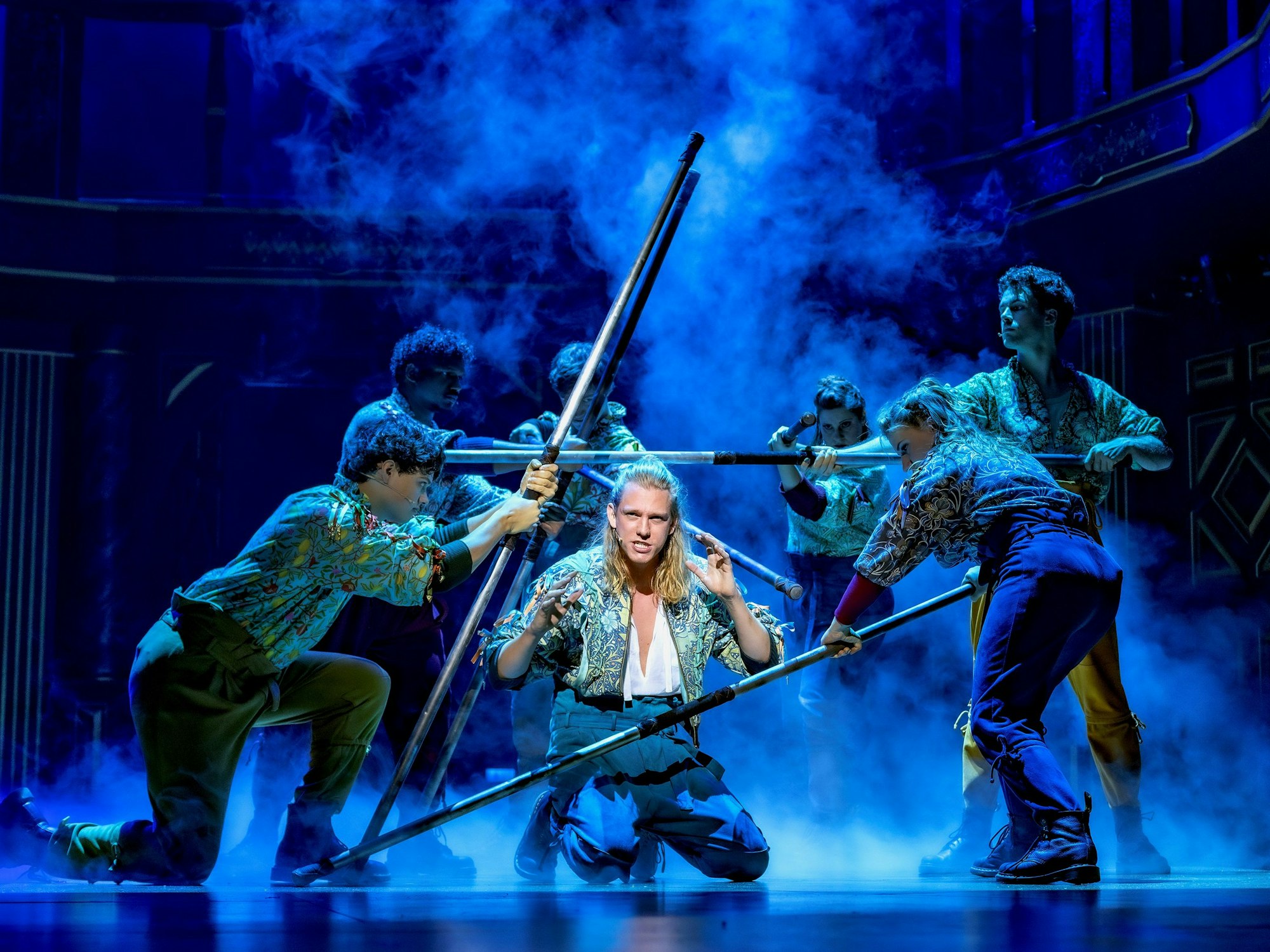 Szene aus dem Musical „Romeo & Julia – Liebe ist alles“.