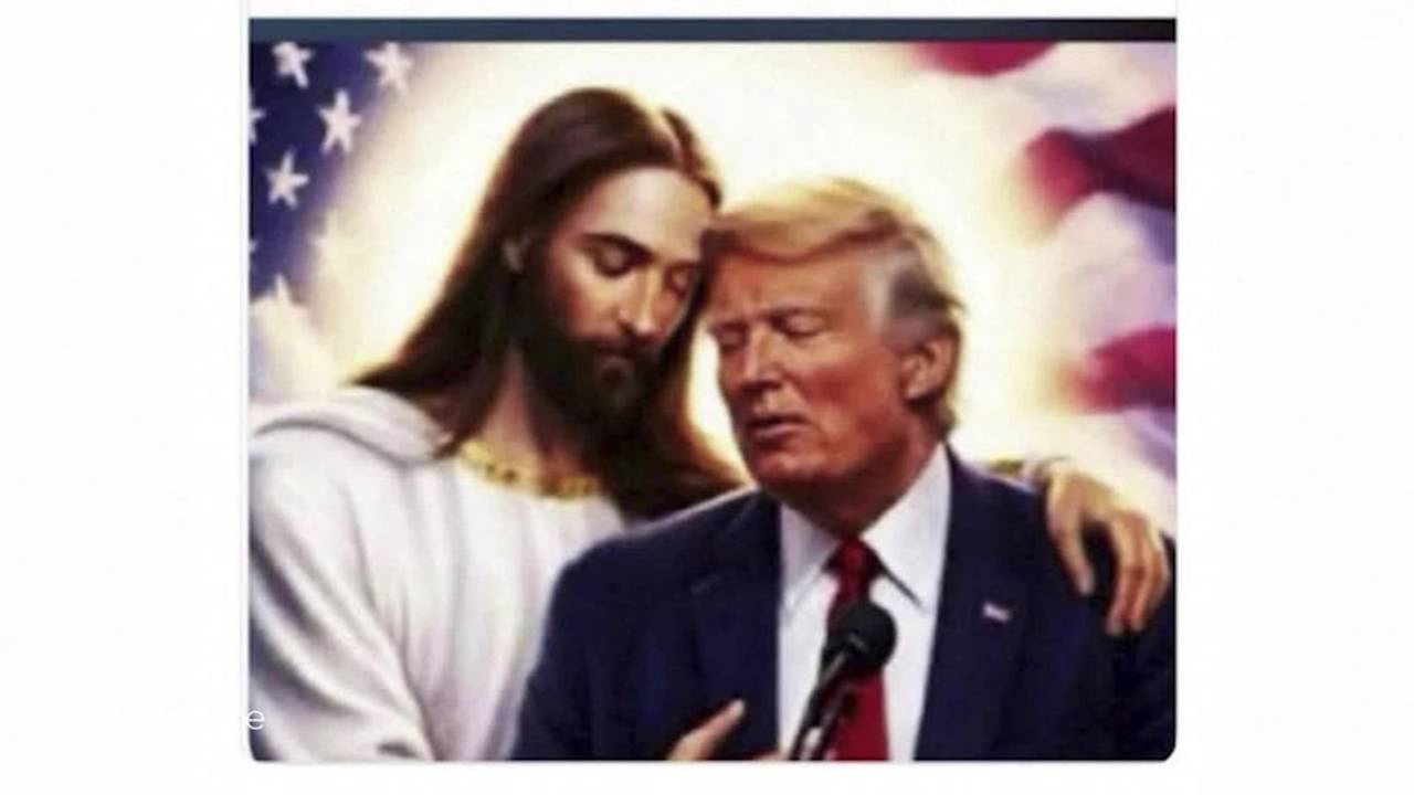 US-Präsident Donald Trump provoziert erneut mit einem neuen Jesus-Post auf seiner Plattform Truth Social.