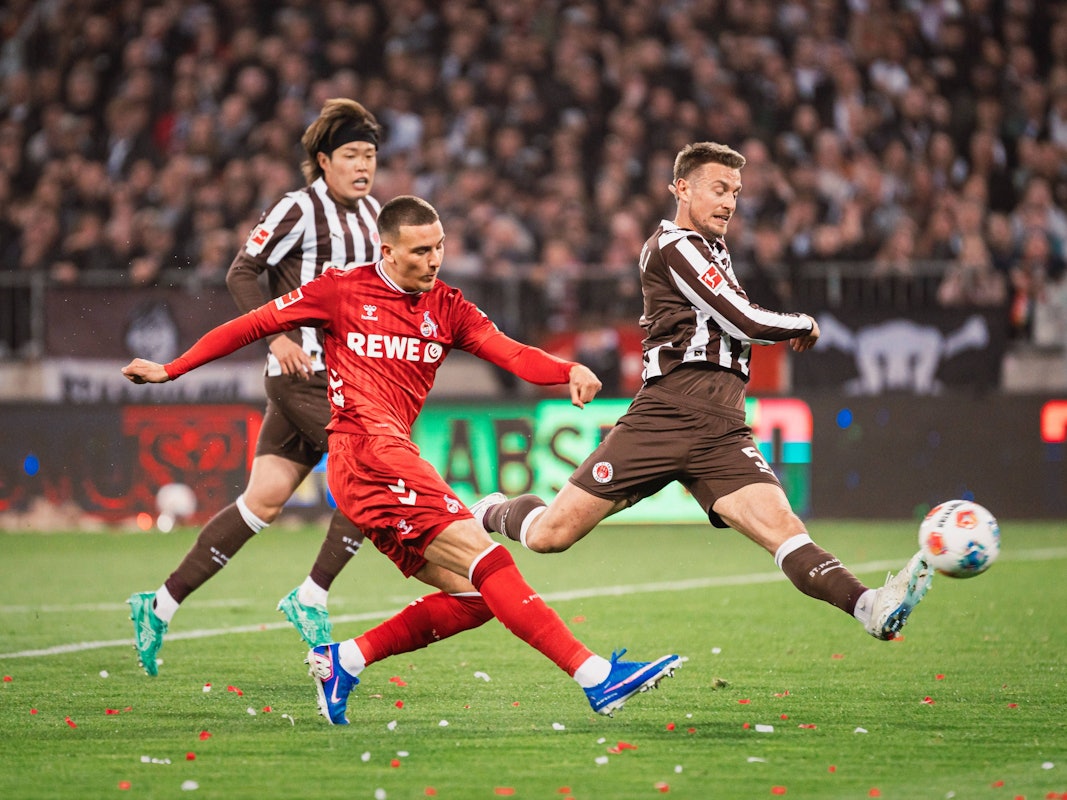 Said El Mala (M.) beim Spiel des 1. FC Köln gegen den FC St. Pauli.