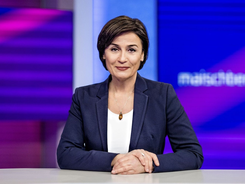 Sandra Maischberger findet: Talkshows spiegeln die Gesellschaft wider. (Bild: WDR/Thomas Kierok)