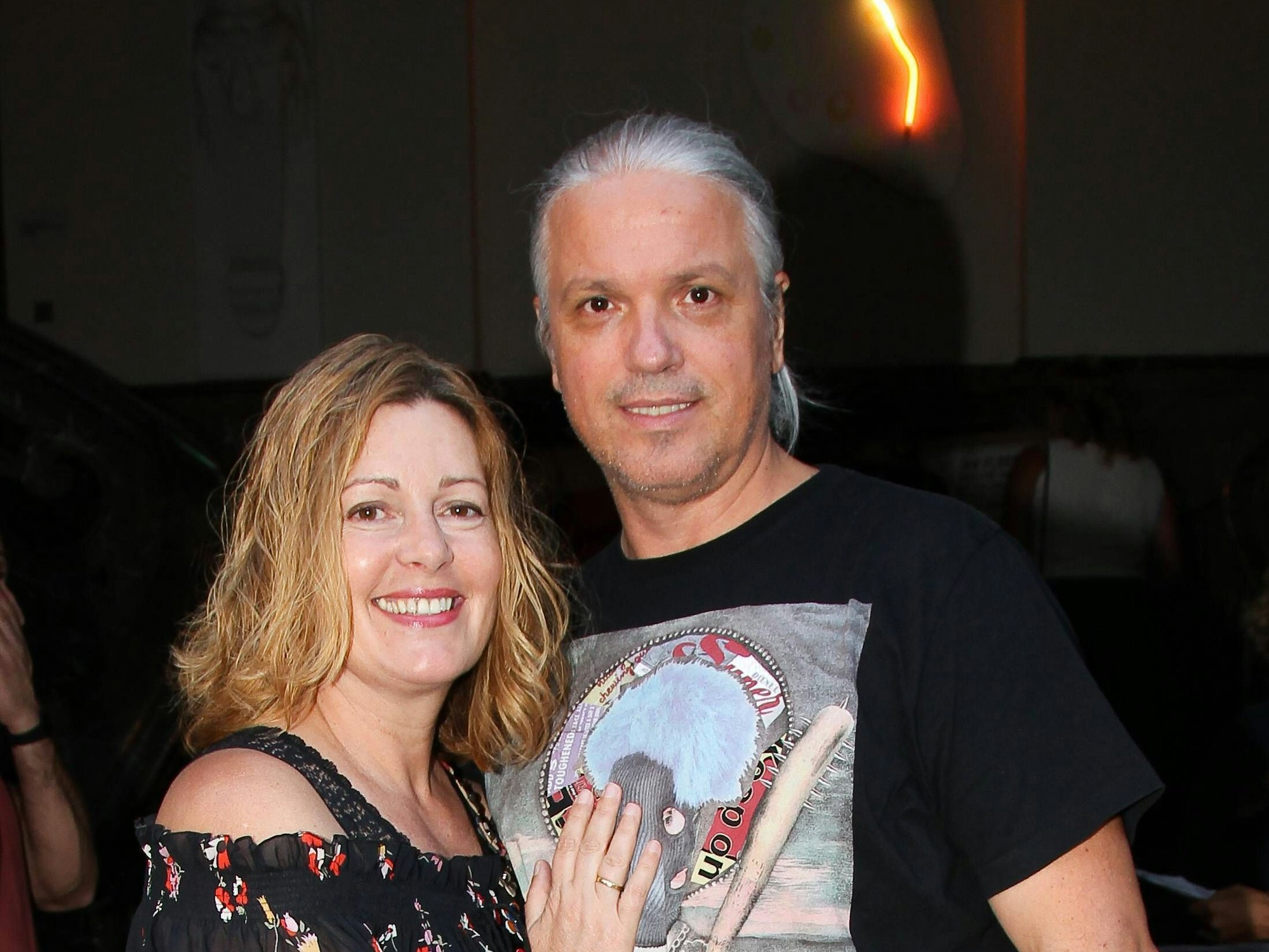 Karin Thaler mit Ehemann Milos Malesevic 2018