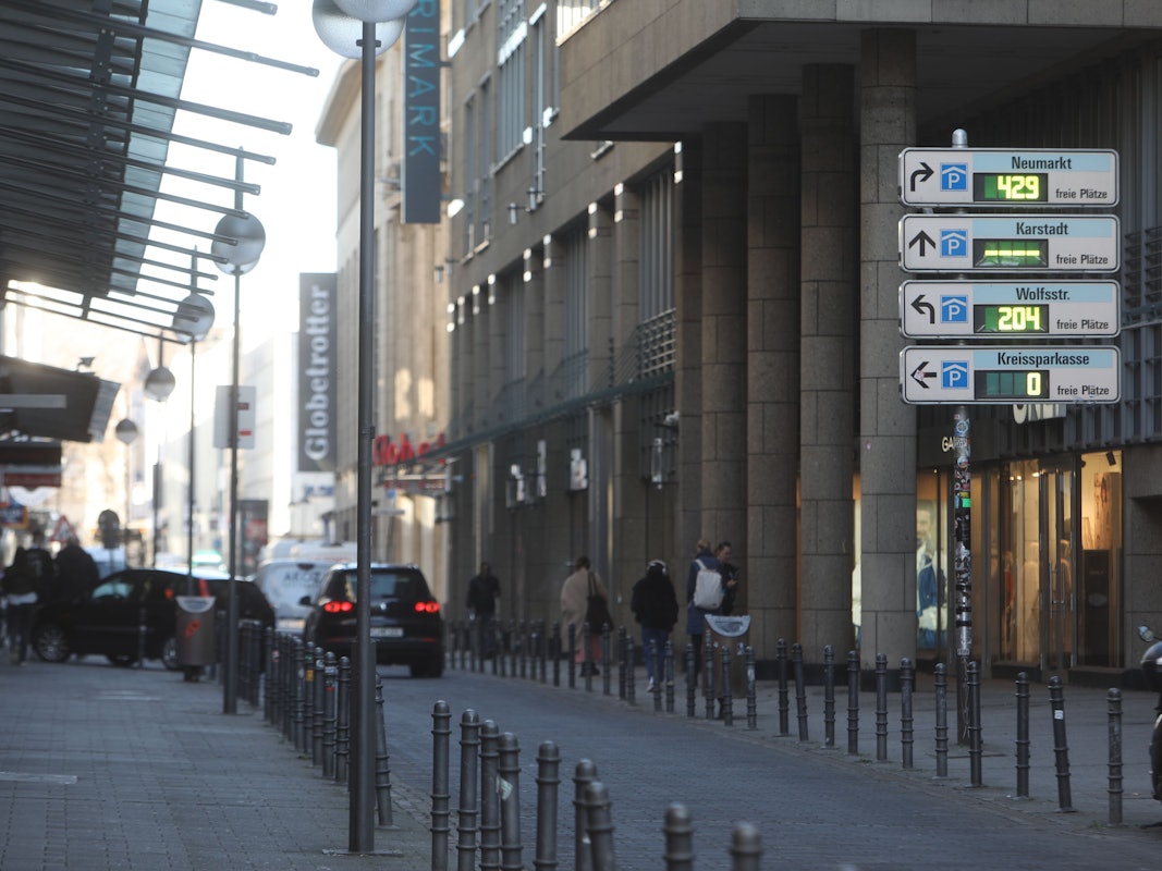Blick auf die Richmodstraße in der Kölner Innenstadt (Archivfoto)