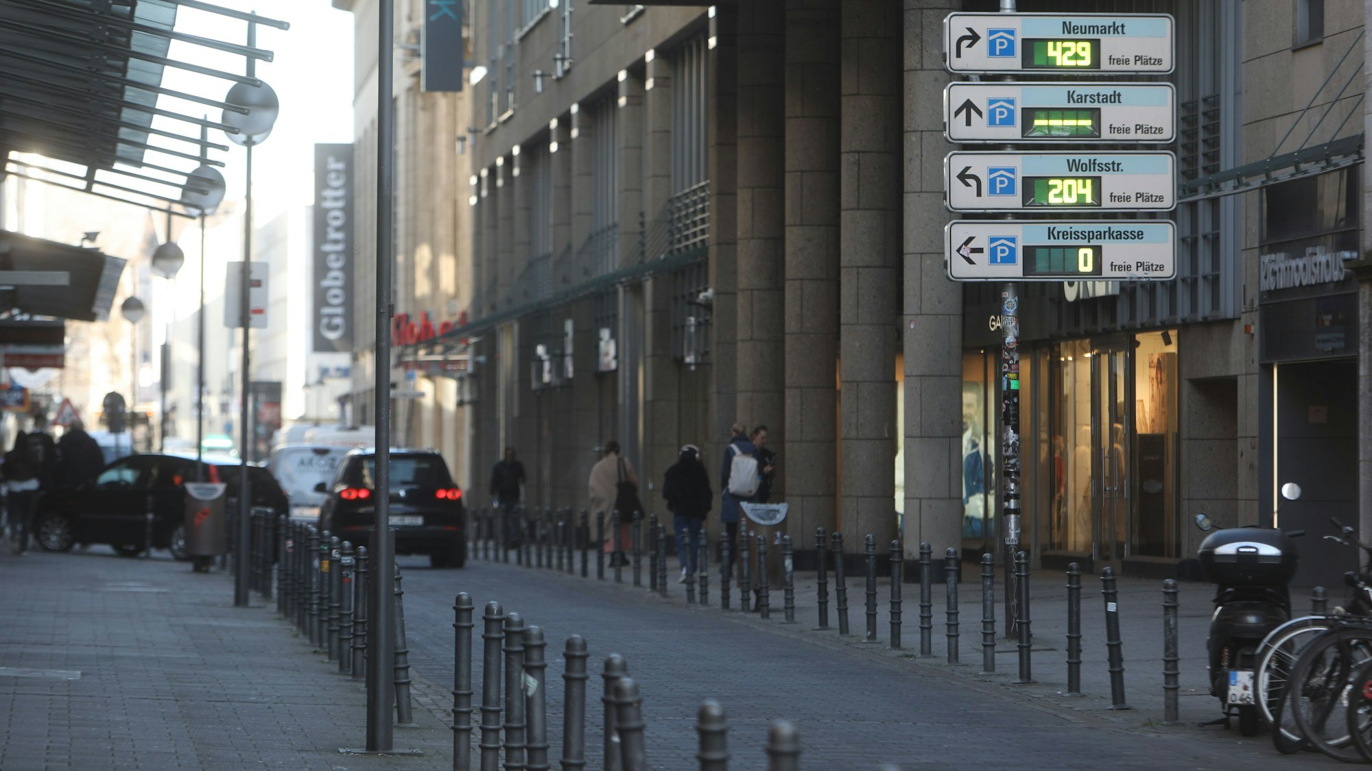 Blick auf die Richmodstraße in der Kölner Innenstadt (Archivfoto)