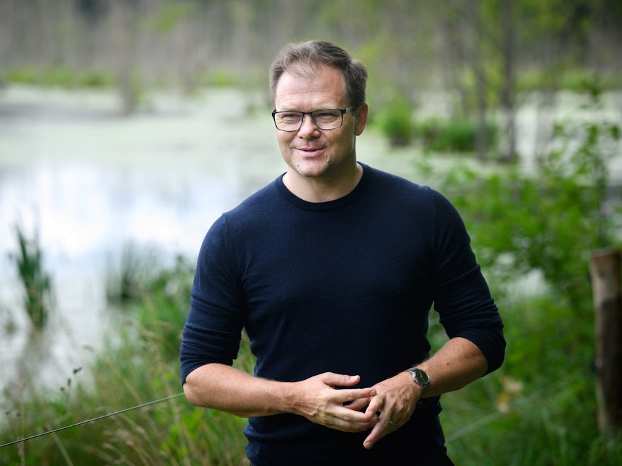 Bundesumweltminister Schneider