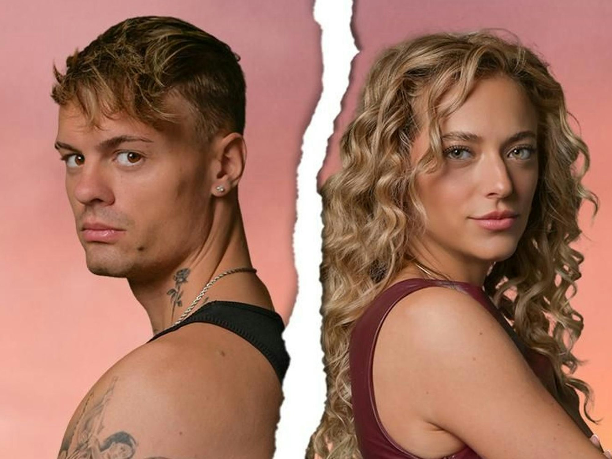 Tanina und Fabian verliebten sich bei „Too Hot to Handle“, inzwischen gehen sie getrennte Wege. (Bild: RTL / Africa Vumazonke)